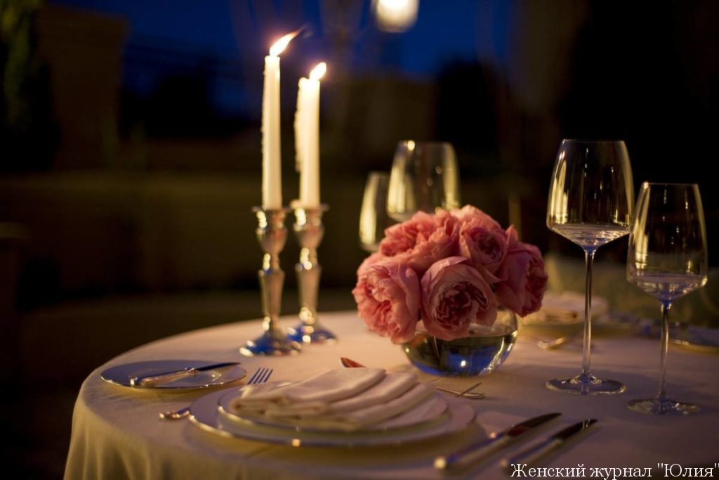 Интимный вечер для двоих в День Святого Валентина