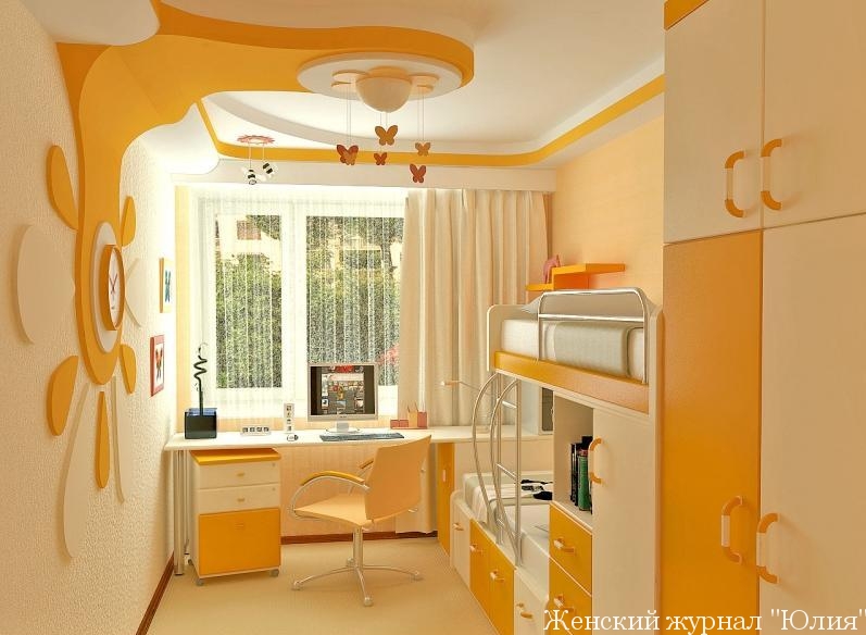 Детская комната в маленькой квартире