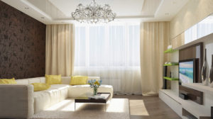 Создаем роскошный стиль и дизайн интерьера в гостиной комнате