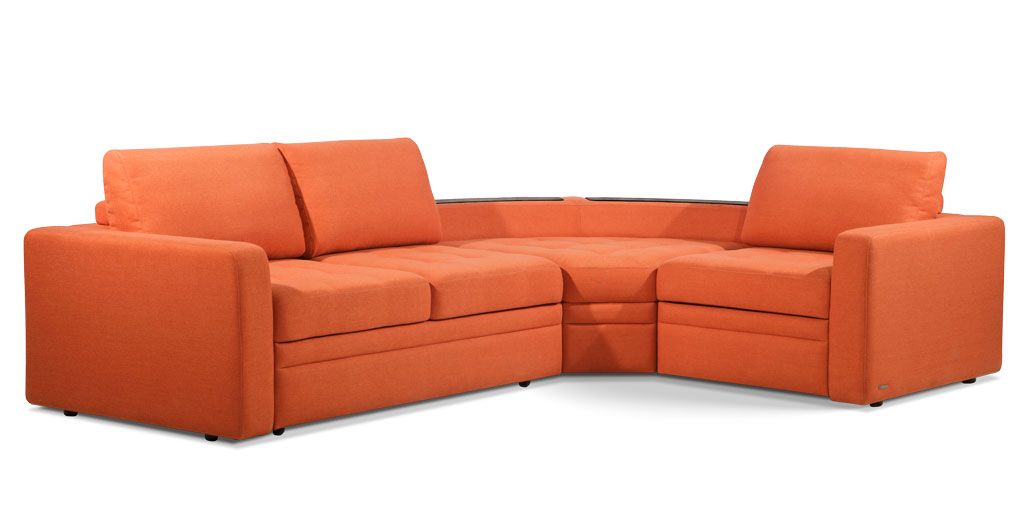 Угловой диван от производителя: мебельная фабрика PUSHE - 1